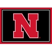 University of Nebraska 3x4 Area Rug (4000293223), 5010NEB1